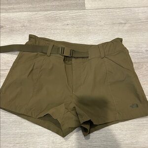 The North Face Women's Khaki Cargo Shorts